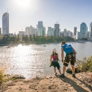Abseiling the Kangaroo Point Cliffs in Brisbane at Riverlife Adventure Centre, Brisbane, Australia OyMy.com Special Offers, Deals & Discounts in Australia