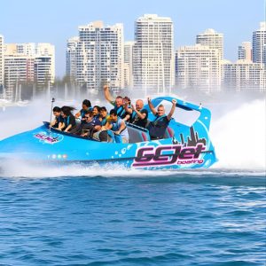 Gold Coast Tandem Parasail & V8 Jetboat Combo – 1 Location at GC Jet boat & Parasail – Gold Coast Jet Boating and Parasailing, Surfers Paradise, Gold Coast, Australia OyMy.com Special Offers, Deals & Discounts in Australia