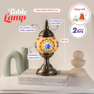 Table Lamp DIY Kit at Art Masterclass Sydney, Sydney, Australia OyMy.com Special Offers, Deals & Discounts in Australia