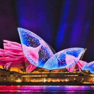 Vivid Sydney Harbour Catamaran Cruise with Canapes at King Street Wharf Darling Harbour, Sydney, Australia OyMy.com Special Offers, Deals & Discounts in Australia